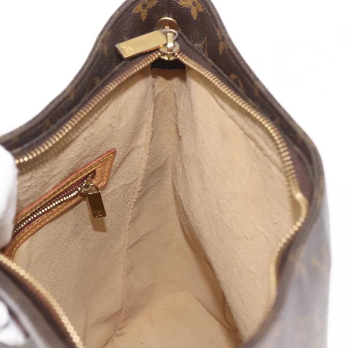 LOUIS VUITTON Monogram Looping GM Shoulder Bag M51145 LV Auth 143312