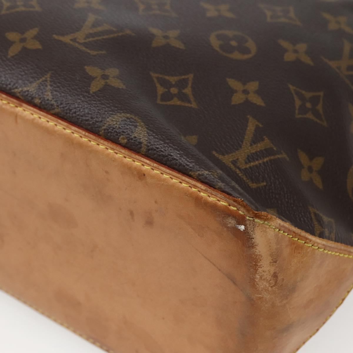 LOUIS VUITTON Monogram Cabas Piano Tote Bag M51148 LV Auth 143313