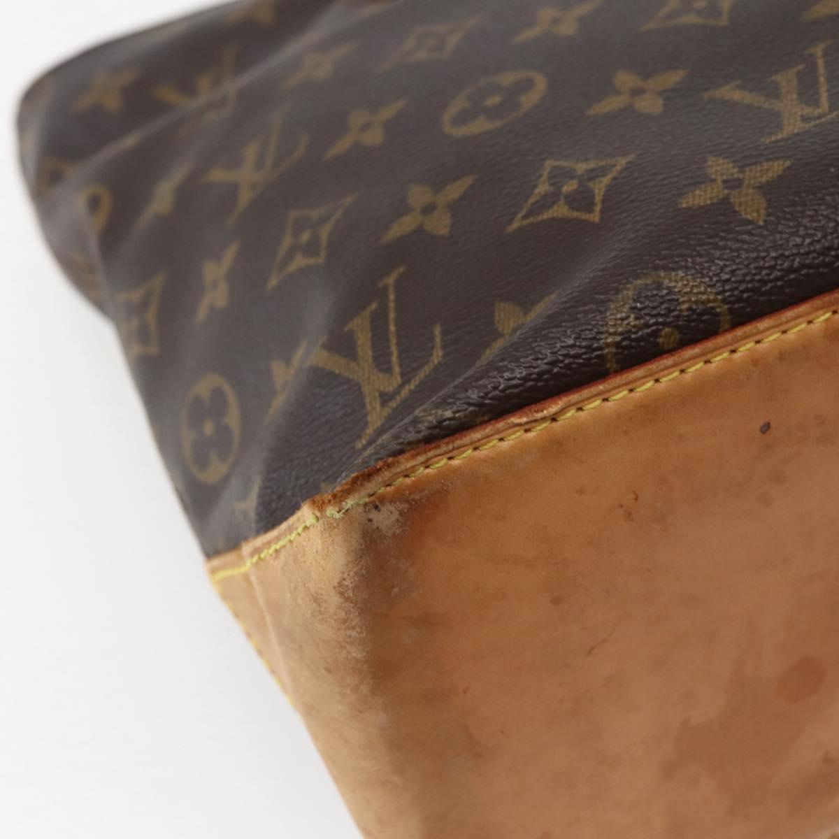 LOUIS VUITTON Monogram Cabas Piano Tote Bag M51148 LV Auth 143313