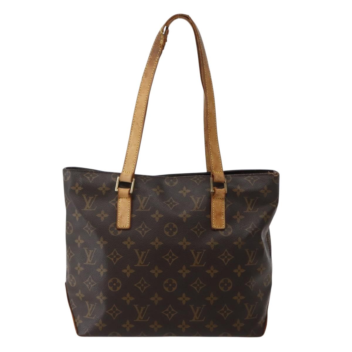 LOUIS VUITTON Monogram Cabas Piano Tote Bag M51148 LV Auth 143313