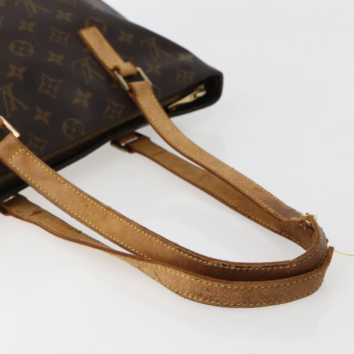 LOUIS VUITTON Monogram Cabas Piano Tote Bag M51148 LV Auth 143313