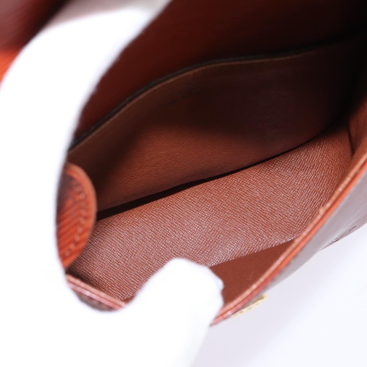 LOUIS VUITTON Epi Saint Cloud PM Shoulder Bag Brown M52213 LV Auth 143321