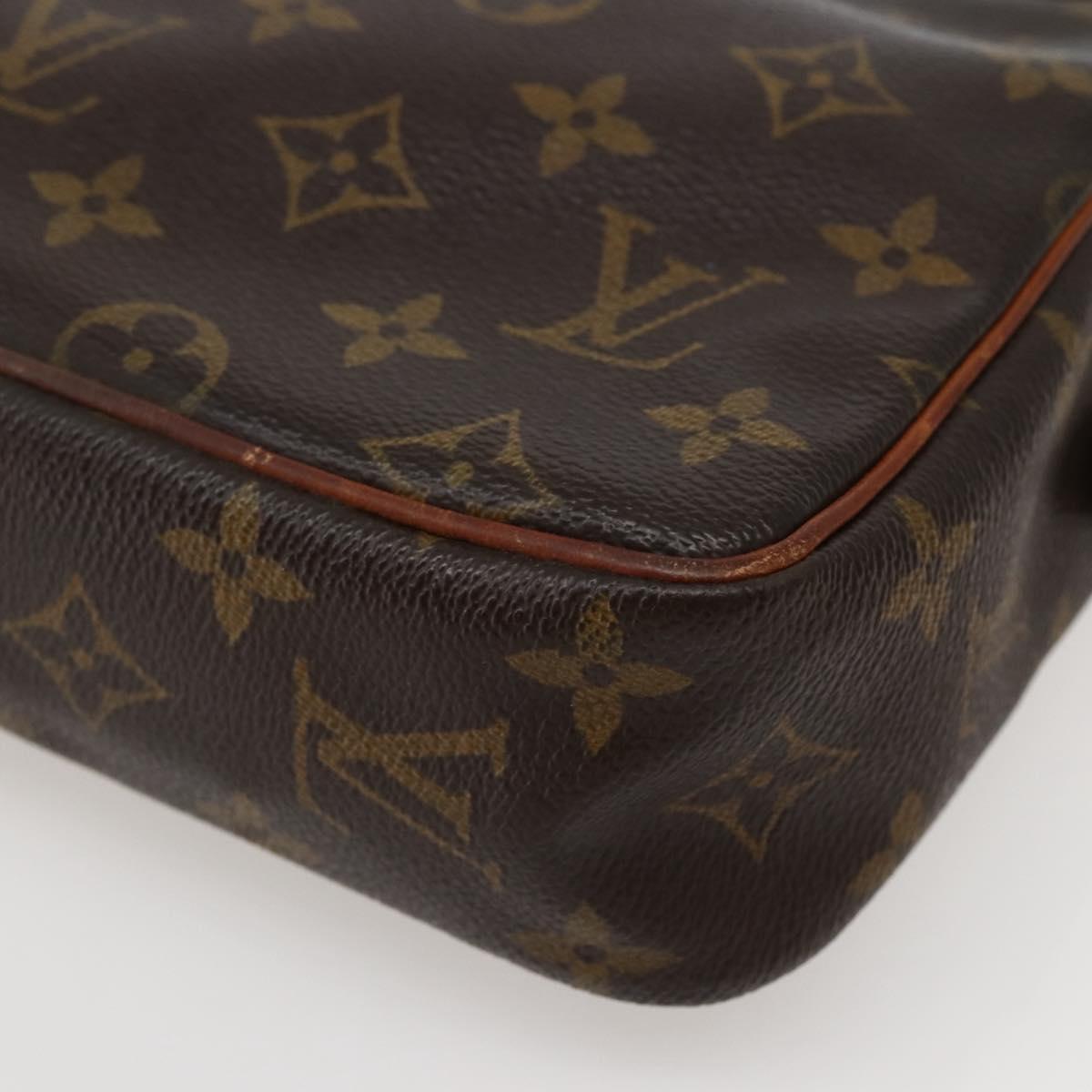 LOUIS VUITTON Monogram Compiegne 23 Clutch Bag M51847 LV Auth 143325