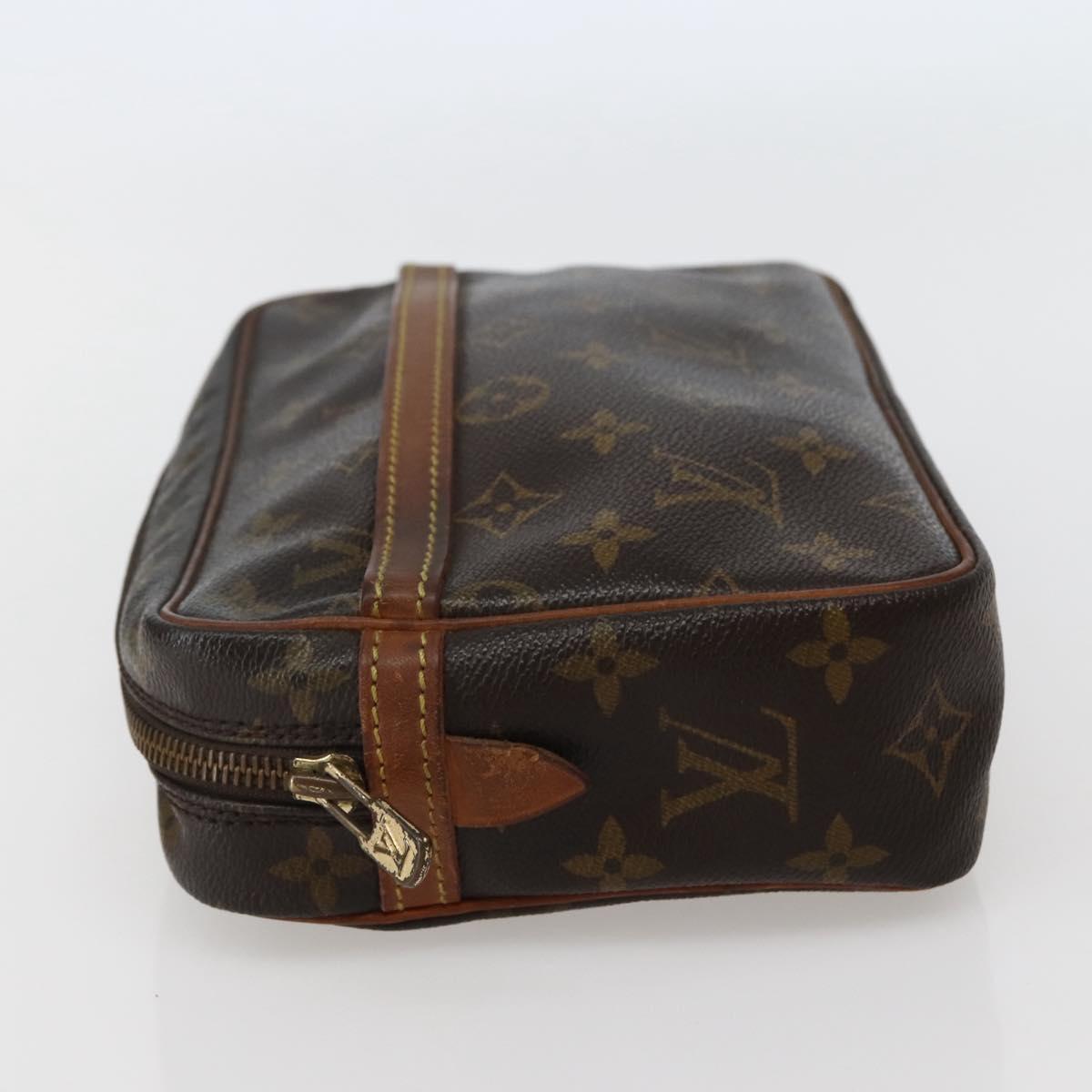 LOUIS VUITTON Monogram Compiegne 23 Clutch Bag M51847 LV Auth 143325