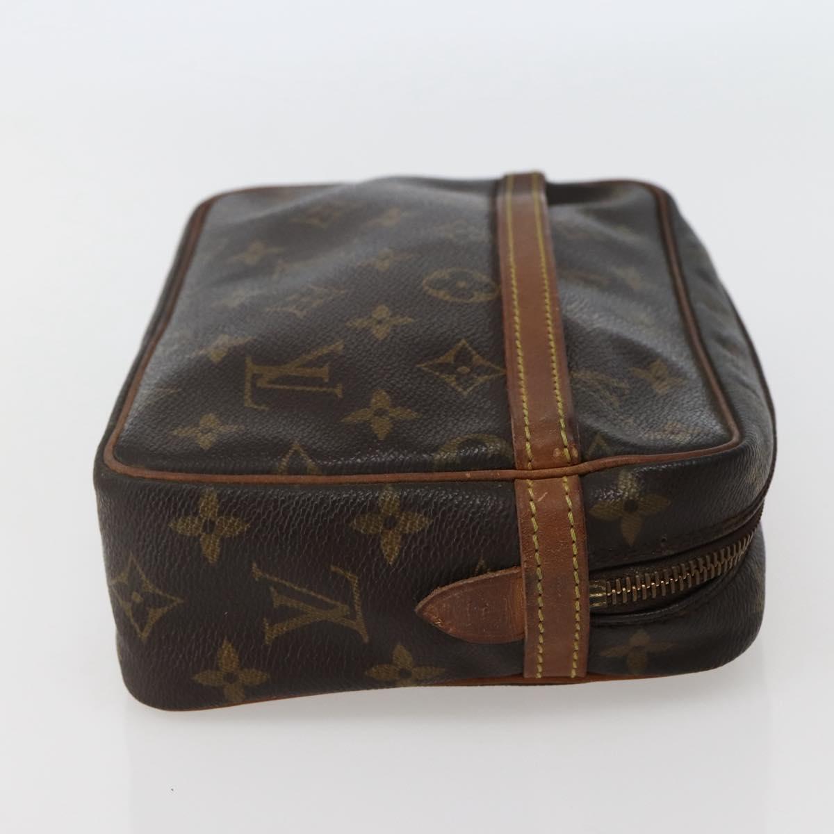LOUIS VUITTON Monogram Compiegne 23 Clutch Bag M51847 LV Auth 143325