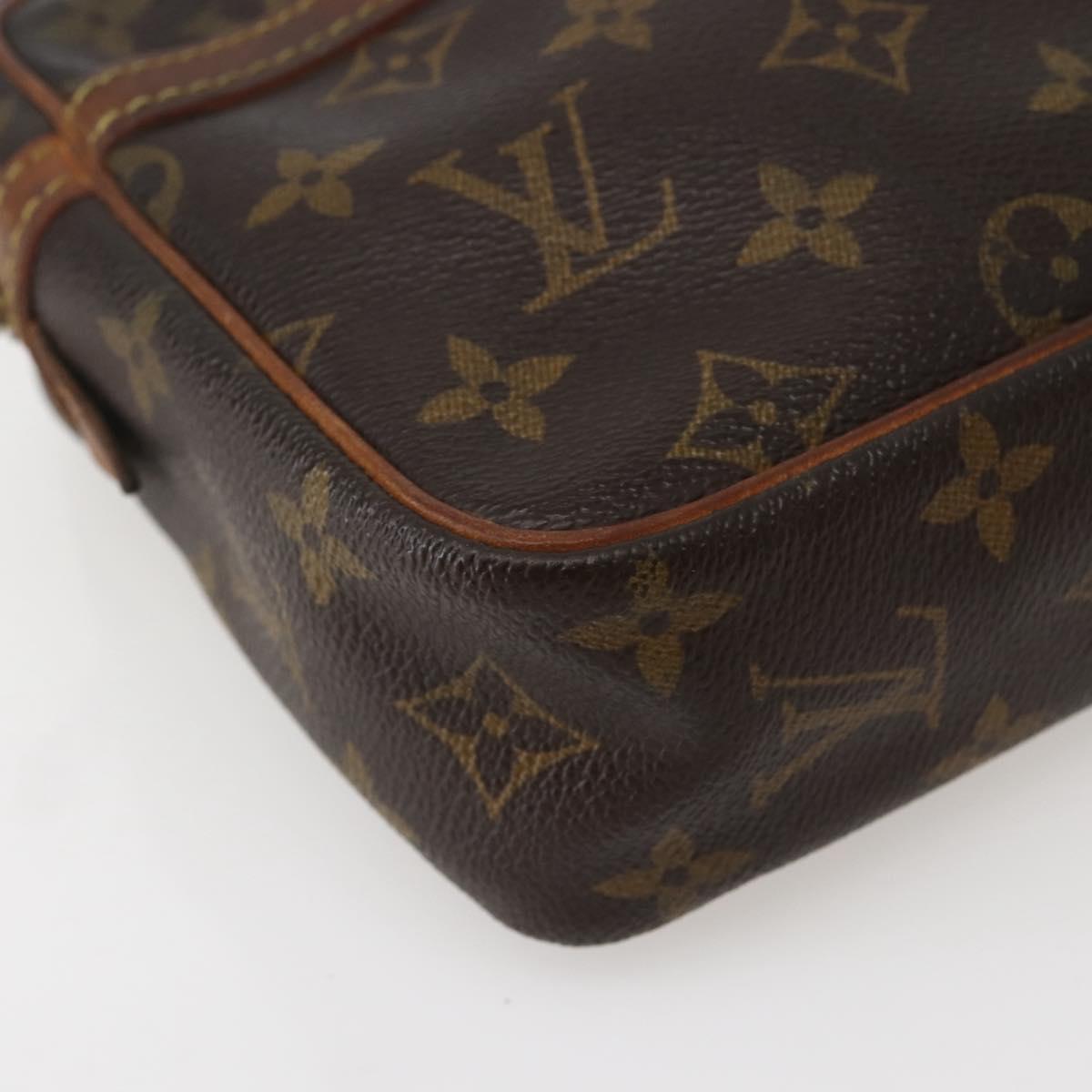LOUIS VUITTON Monogram Compiegne 23 Clutch Bag M51847 LV Auth 143325
