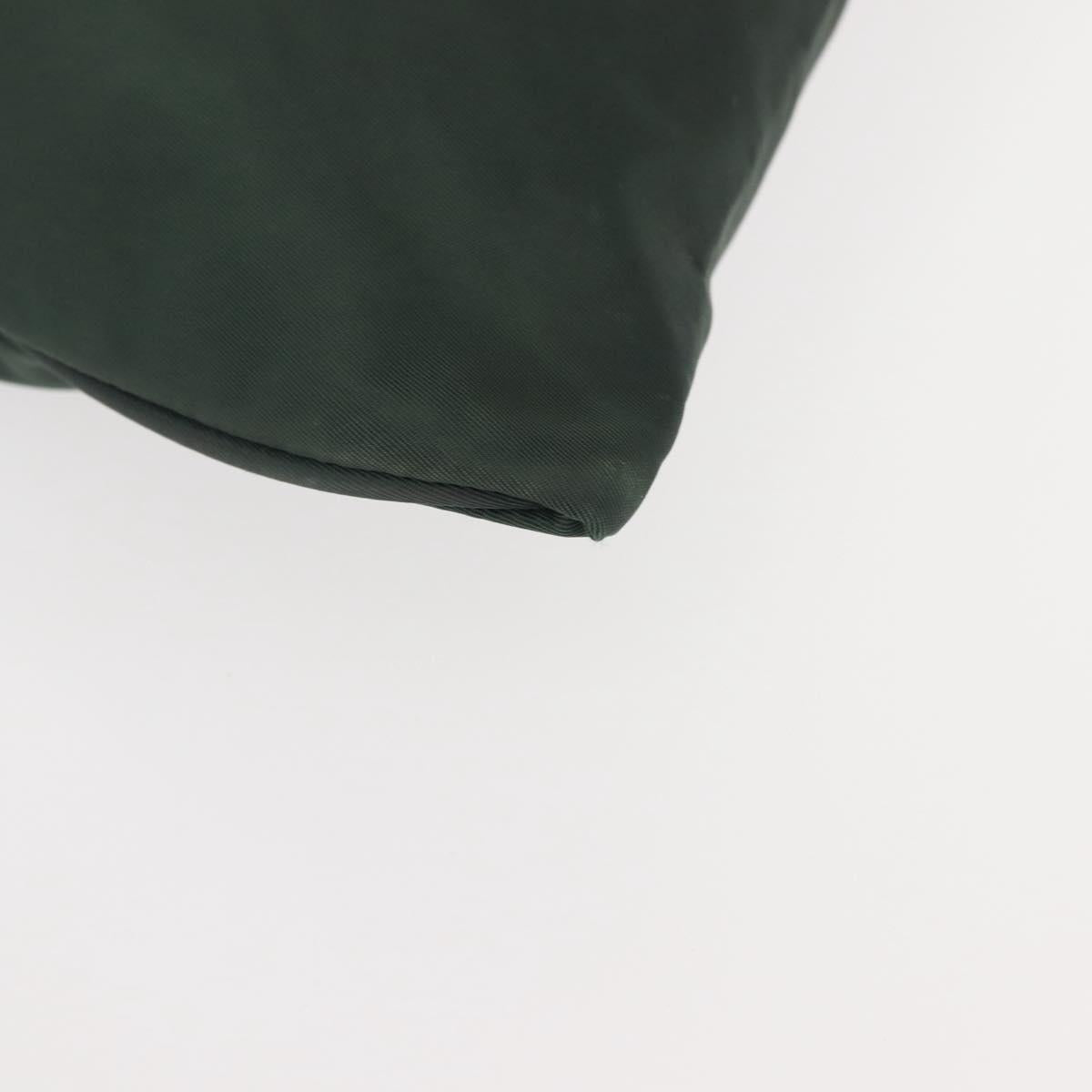 PRADA Shoulder Bag Nylon Khaki Auth 143344