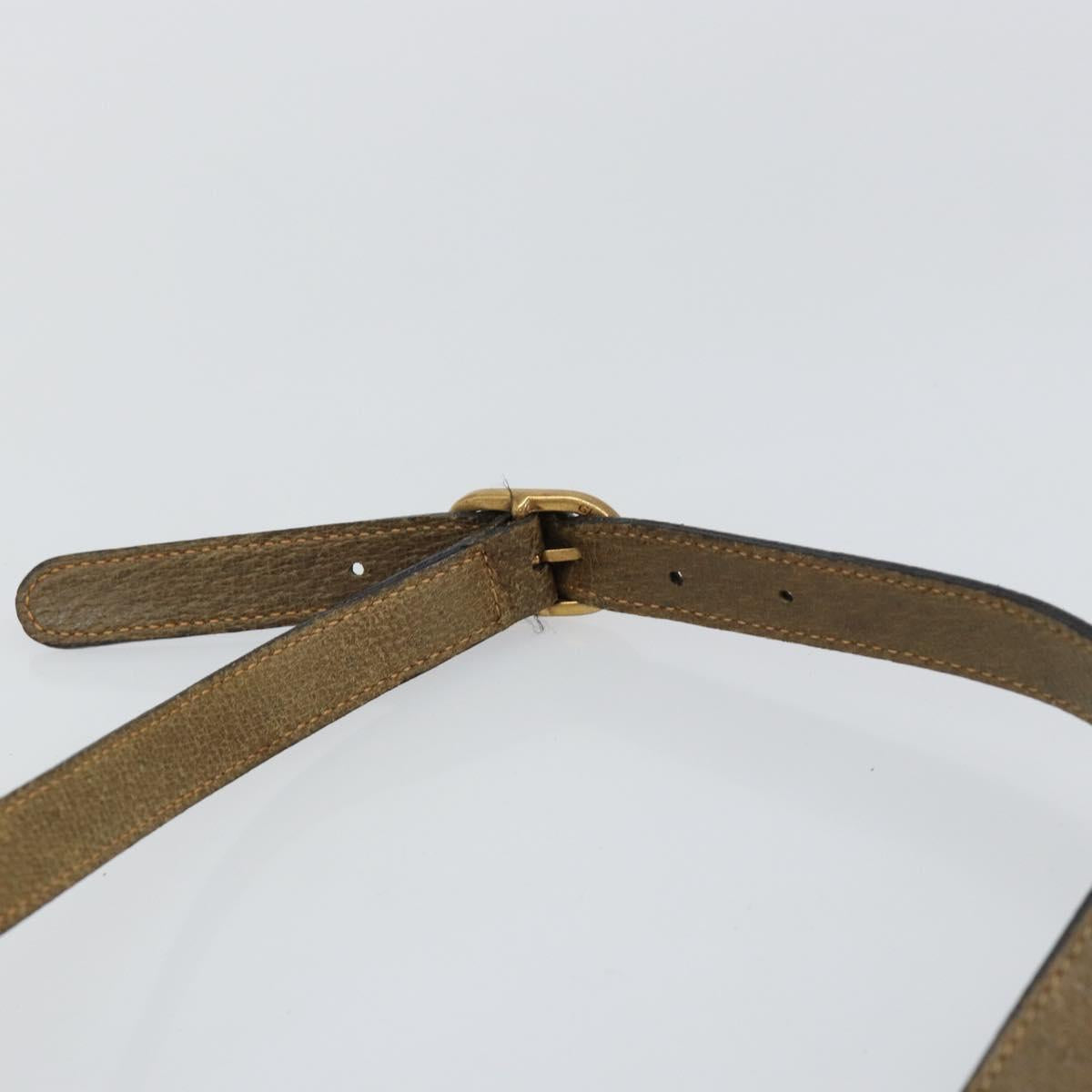 GUCCI GG Supreme Web Sherry Line Shoulder Bag PVC Beige 14 02 034 Auth 143349