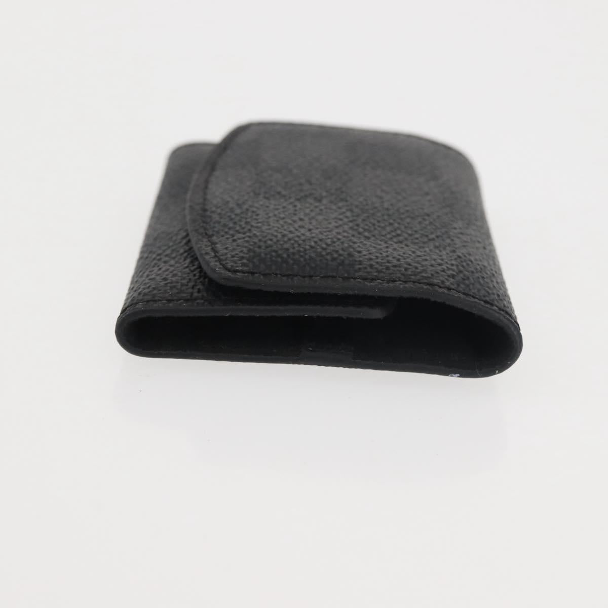 LOUIS VUITTON Damier Graphite Cuff Case LV Auth 143364