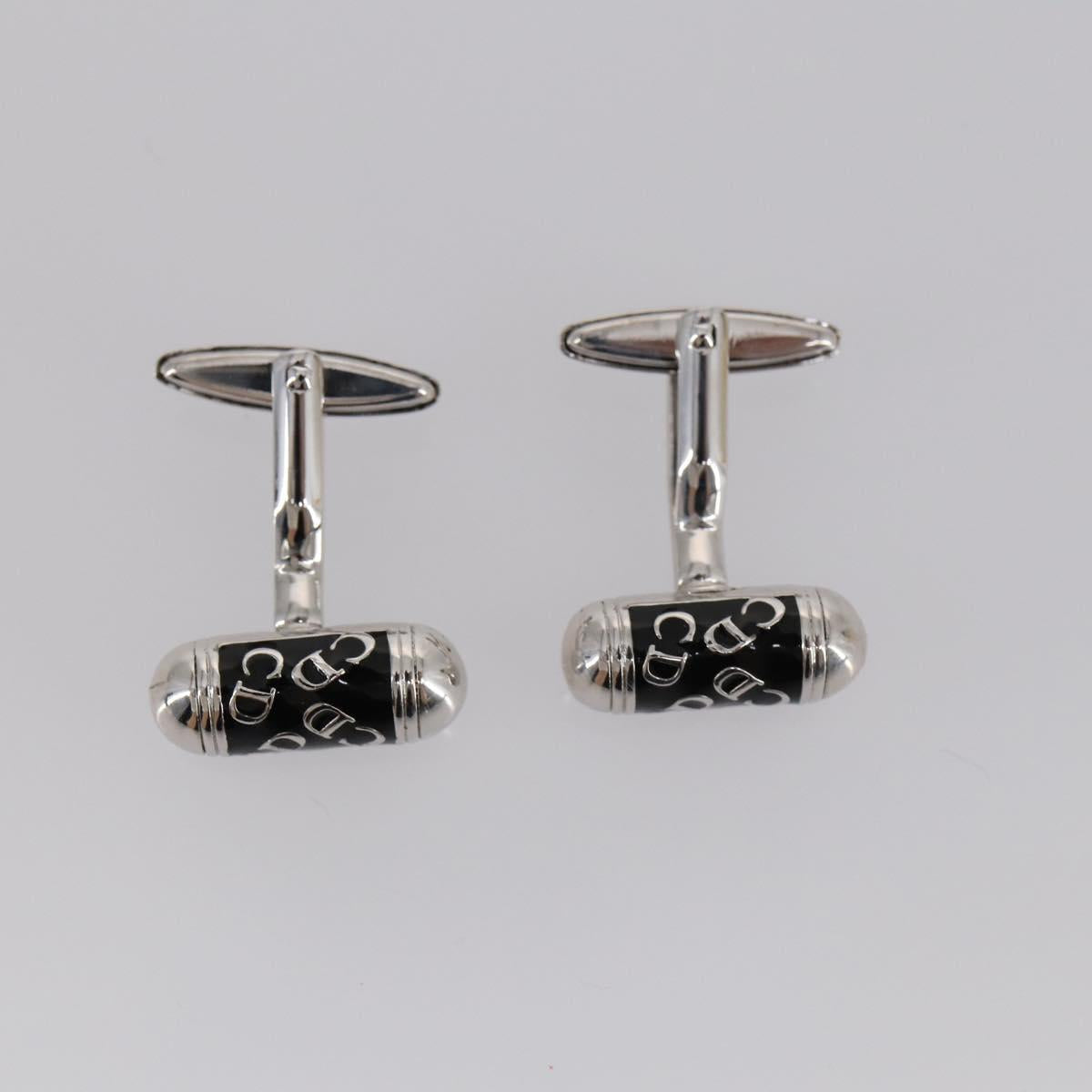 Christian Dior Cuffs metal 3Set Silver Gold Auth 143380