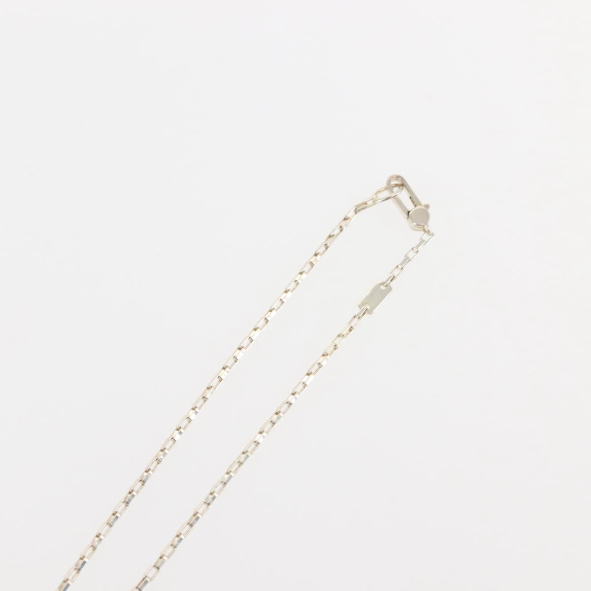 GUCCI Necklace Bracelet metal 2Set Silver Auth 143382