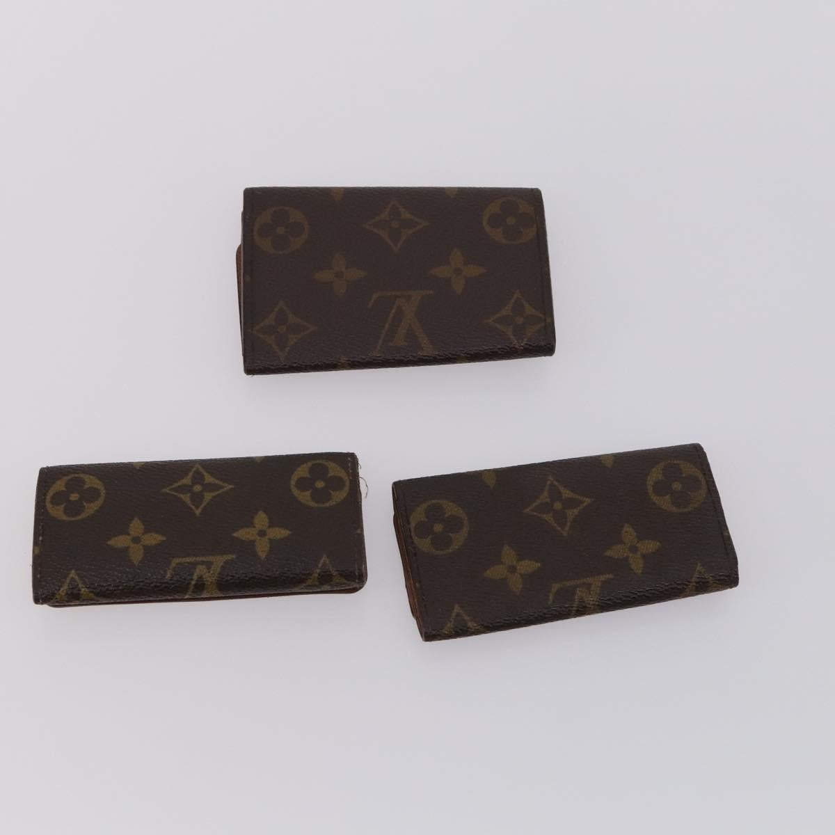 LOUIS VUITTON Monogram Multicles Key Case 6Set LV Auth 143387
