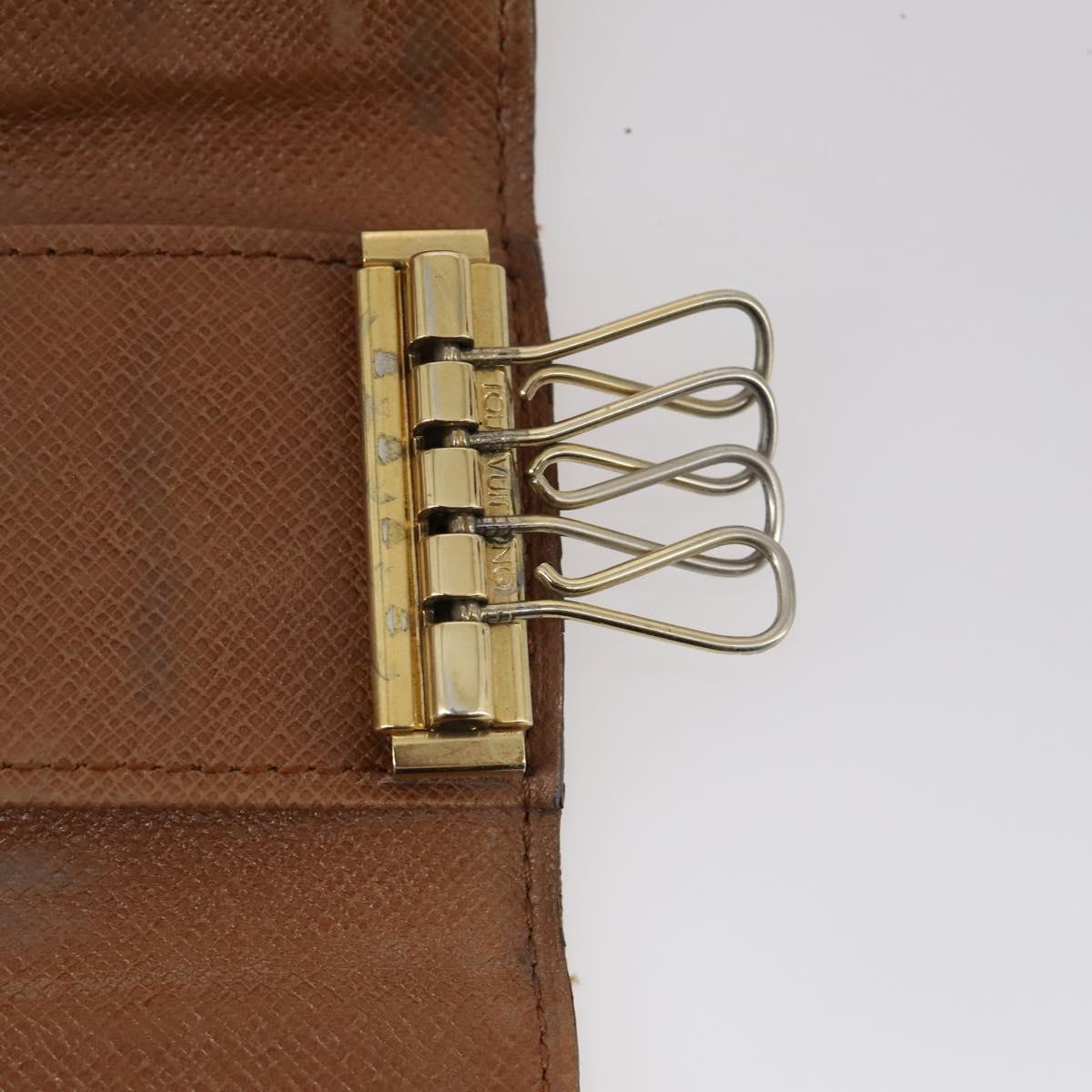 LOUIS VUITTON Monogram Multicles Key Case 6Set LV Auth 143387