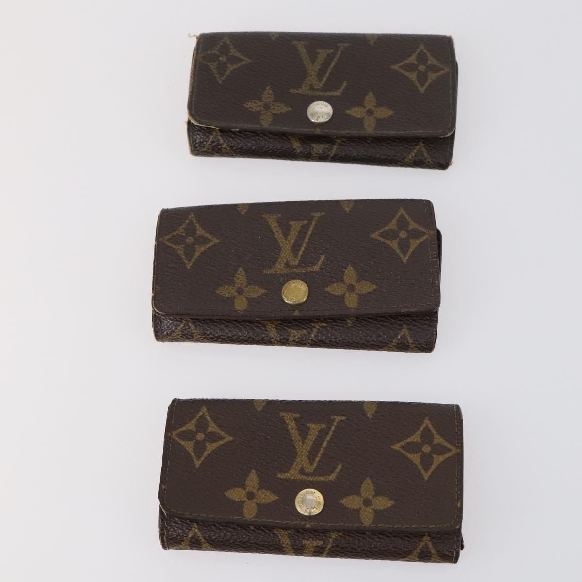 LOUIS VUITTON Monogram Multicles Key Case 10set LV Auth 143388