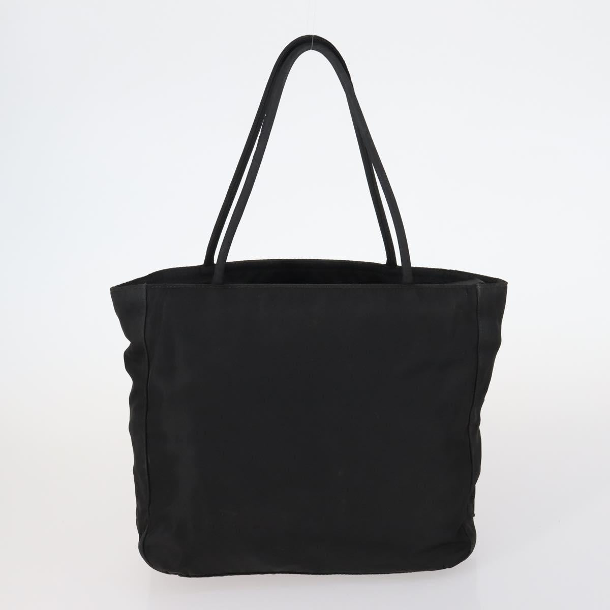 PRADA Tote Bag Nylon 2Set Khaki Black Auth 143394