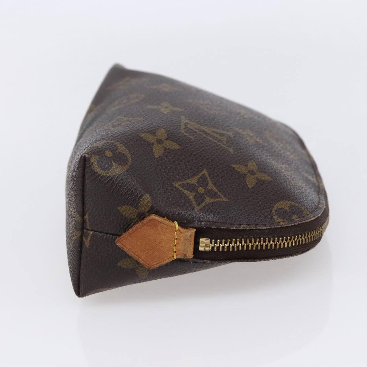 LOUIS VUITTON Monogram Pochette Cosmetic PM Pouch M43998 LV Auth 143407