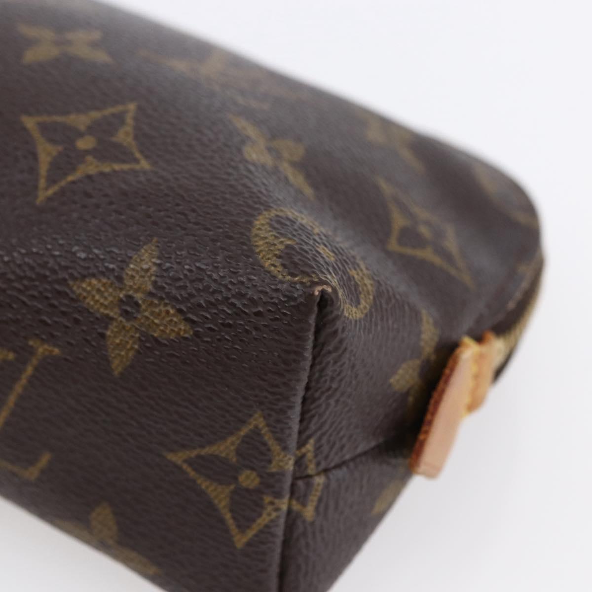 LOUIS VUITTON Monogram Pochette Cosmetic PM Pouch M43998 LV Auth 143407