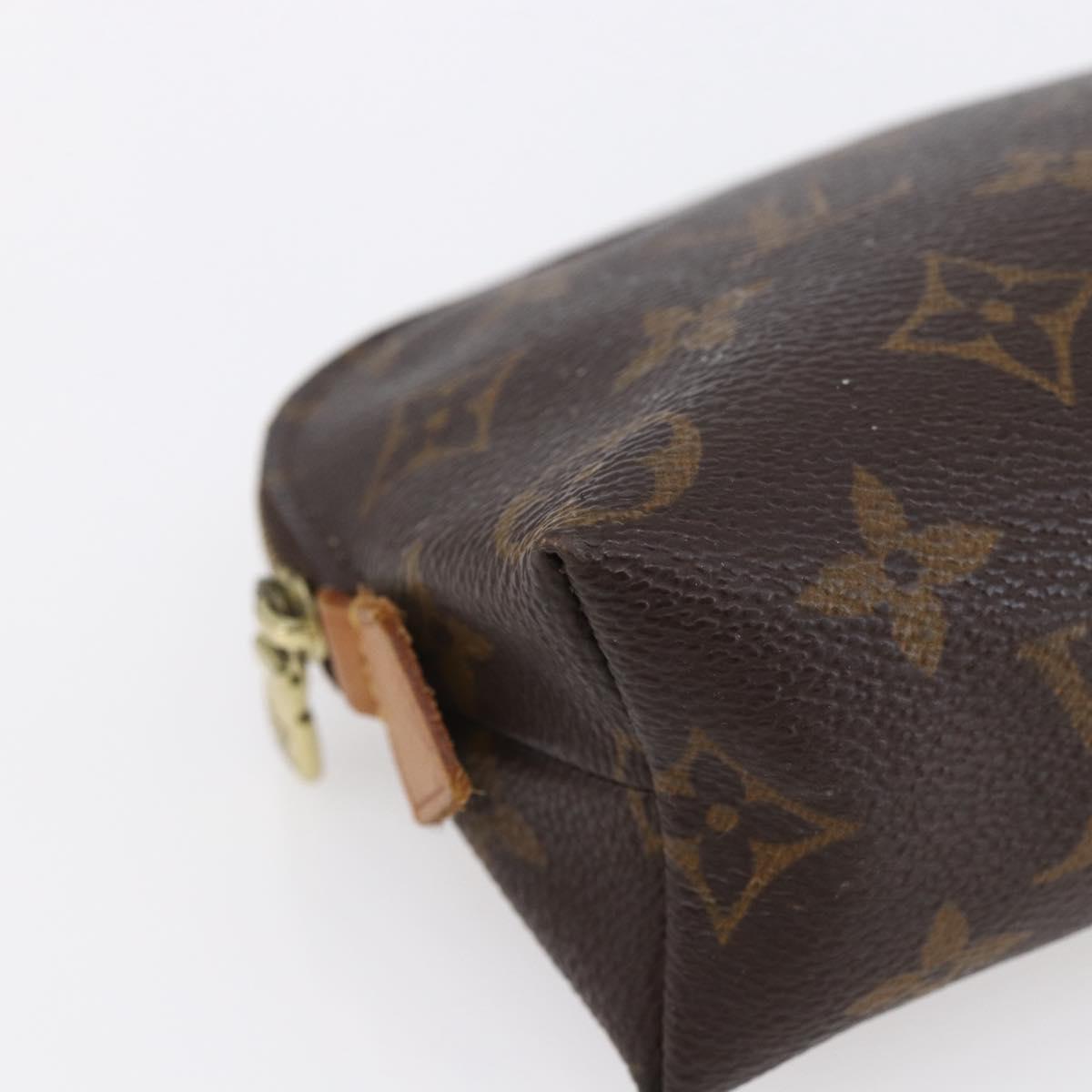 LOUIS VUITTON Monogram Pochette Cosmetic PM Pouch M43998 LV Auth 143408