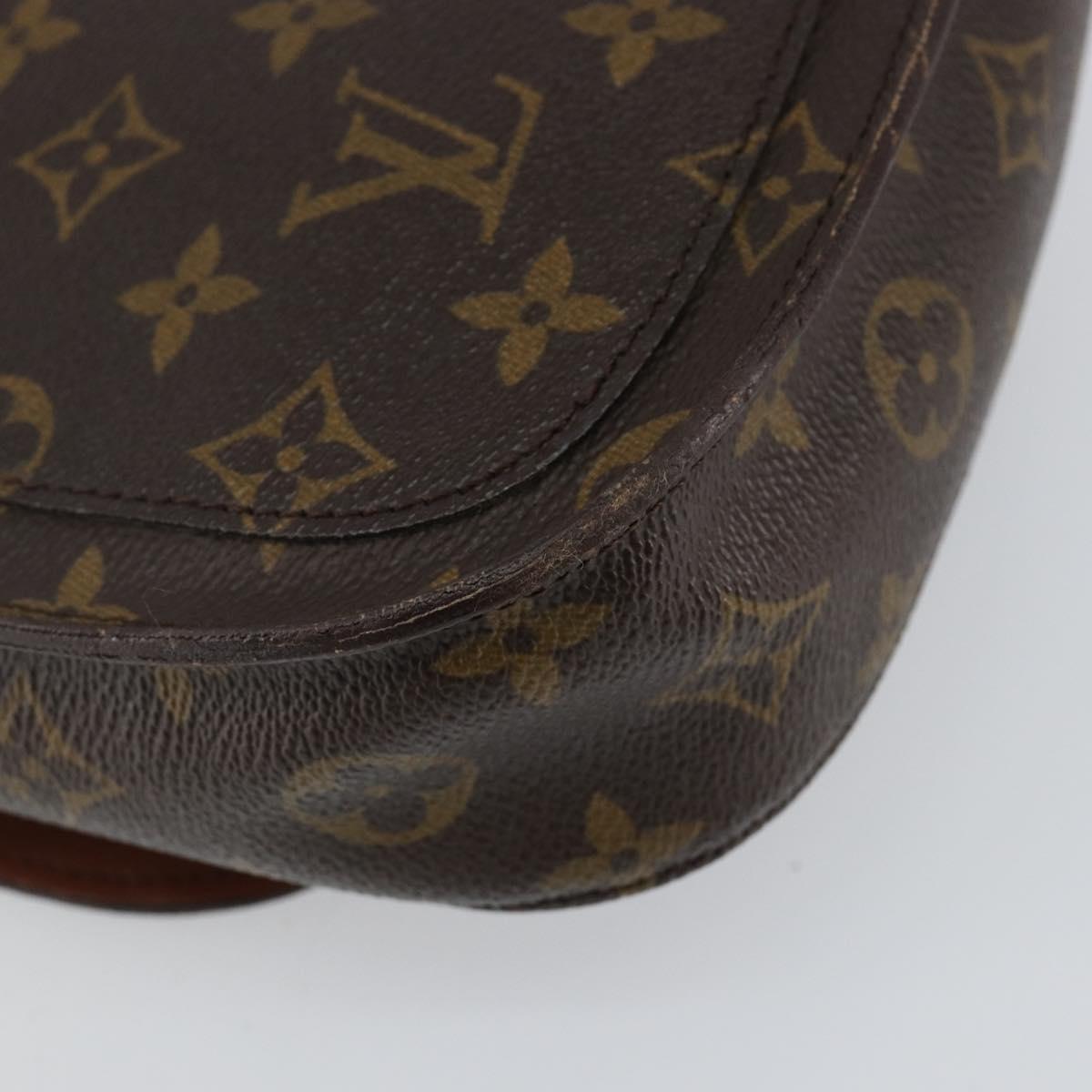 LOUIS VUITTON Monogram Saint Cloud MM Shoulder Bag M51243 LV Auth 143451