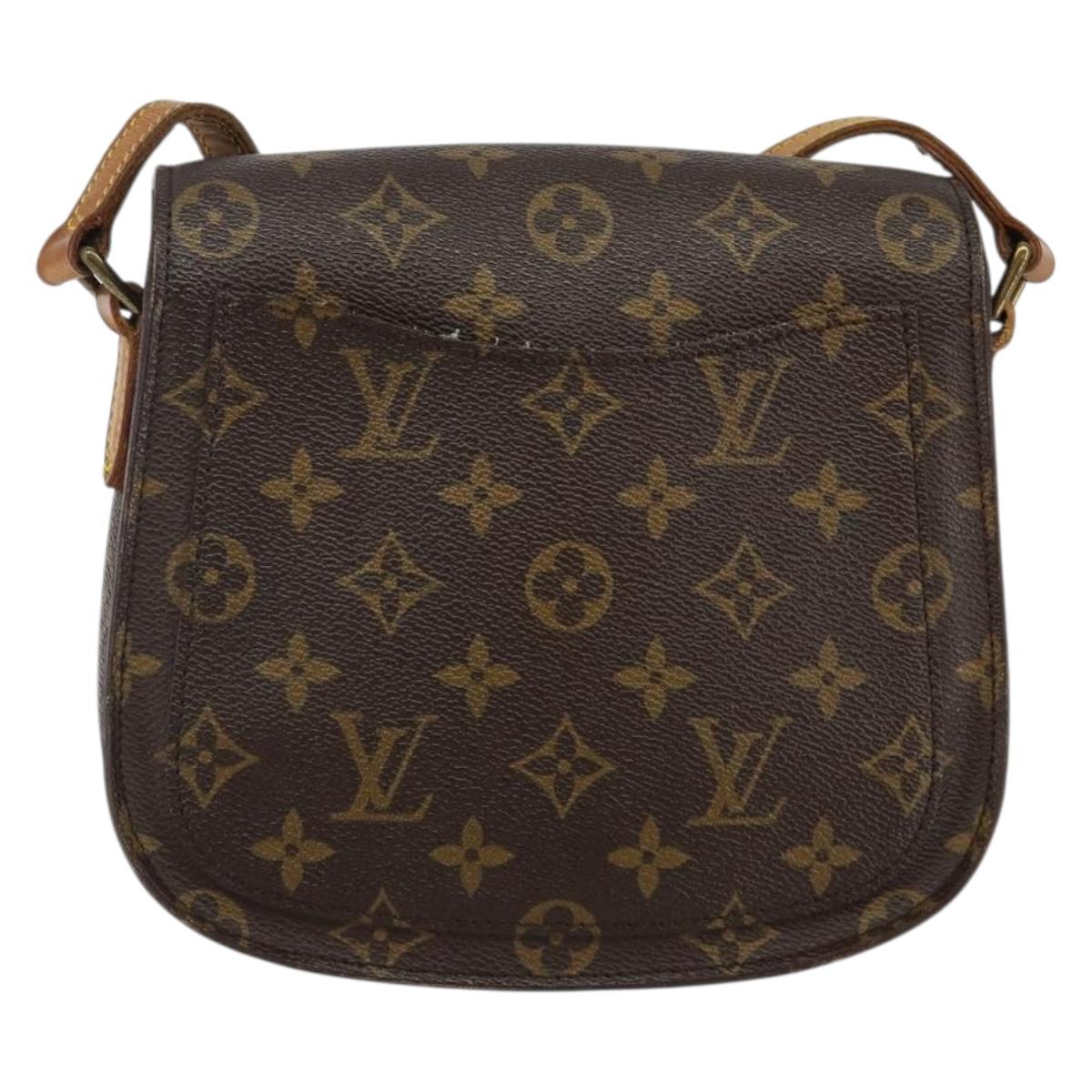 LOUIS VUITTON Monogram Saint Cloud MM Shoulder Bag M51243 LV Auth 143451