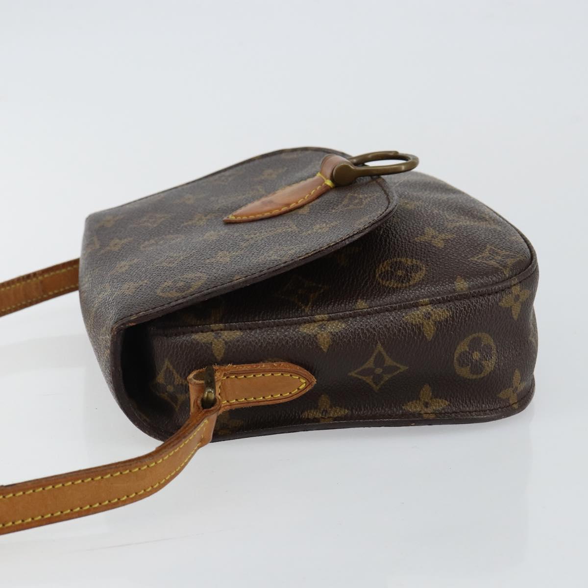 LOUIS VUITTON Monogram Saint Cloud MM Shoulder Bag M51243 LV Auth 143451