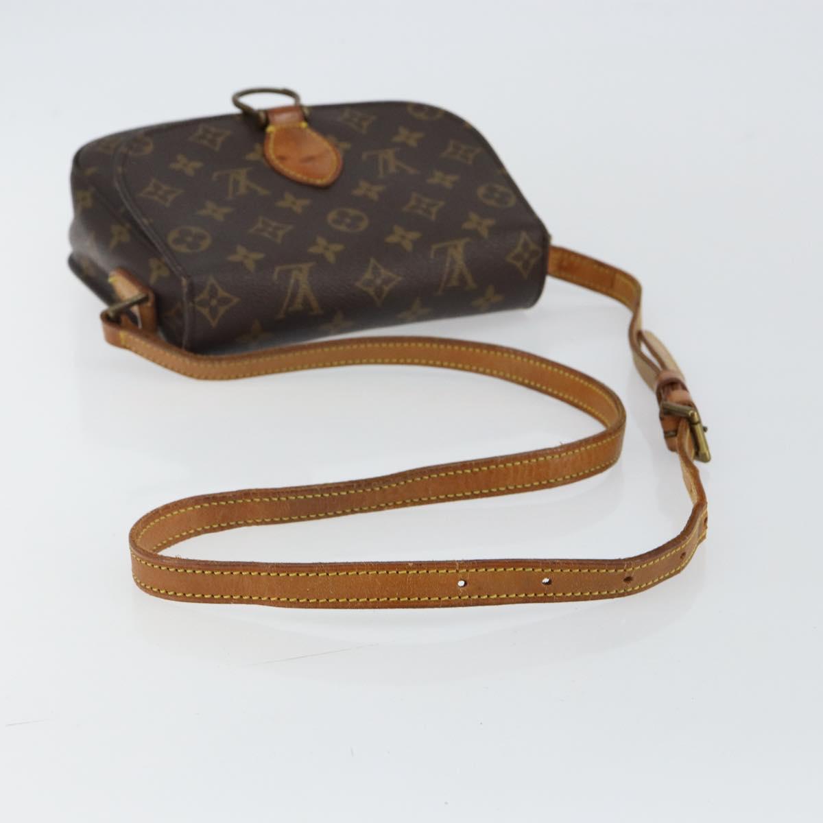 LOUIS VUITTON Monogram Saint Cloud MM Shoulder Bag M51243 LV Auth 143451