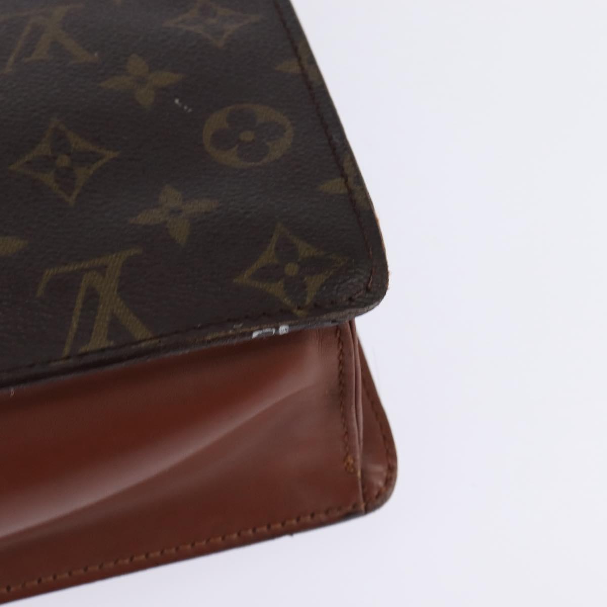 LOUIS VUITTON Monogram Monceau 28 Hand Bag M51185 LV Auth 143458