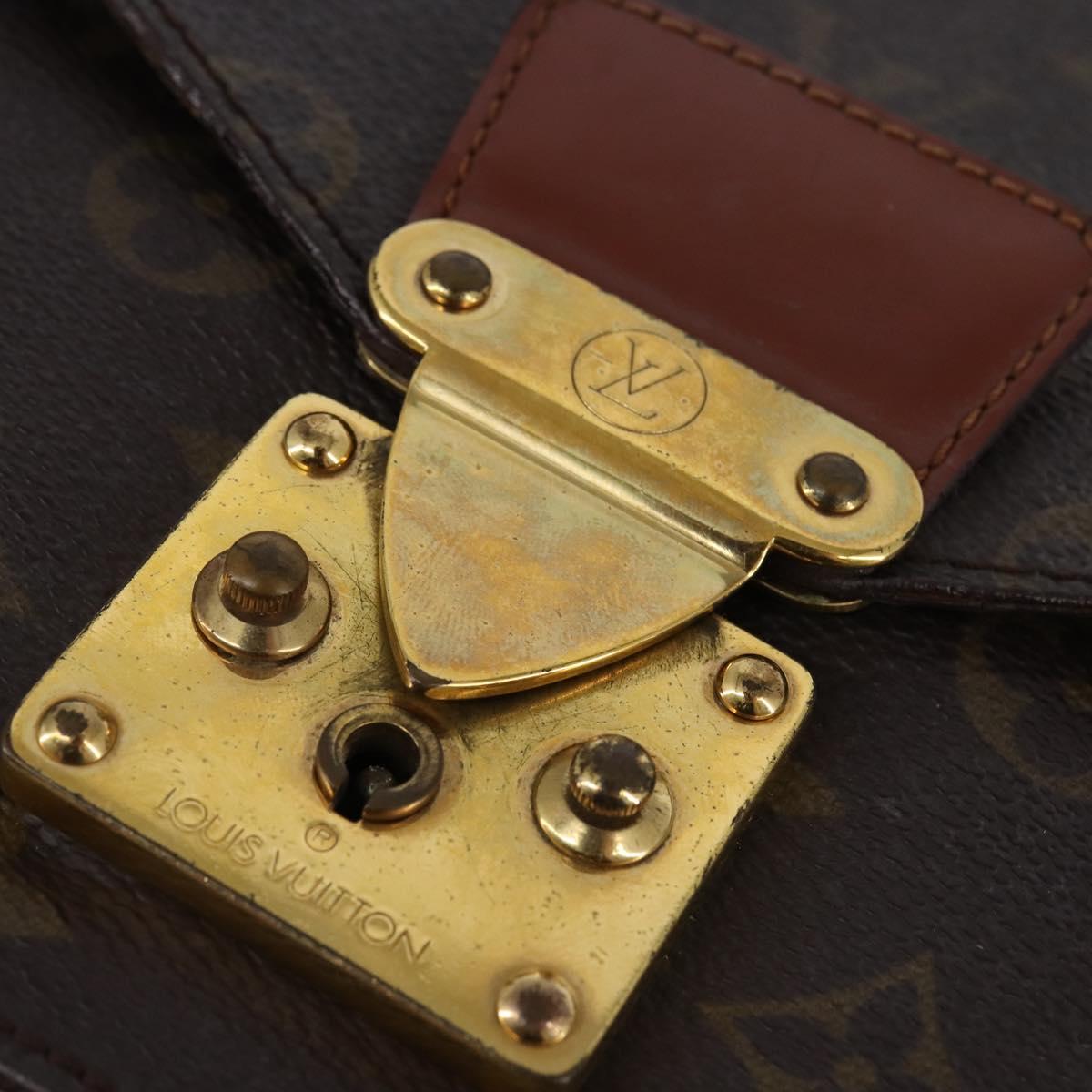 LOUIS VUITTON Monogram Monceau 28 Hand Bag M51185 LV Auth 143458