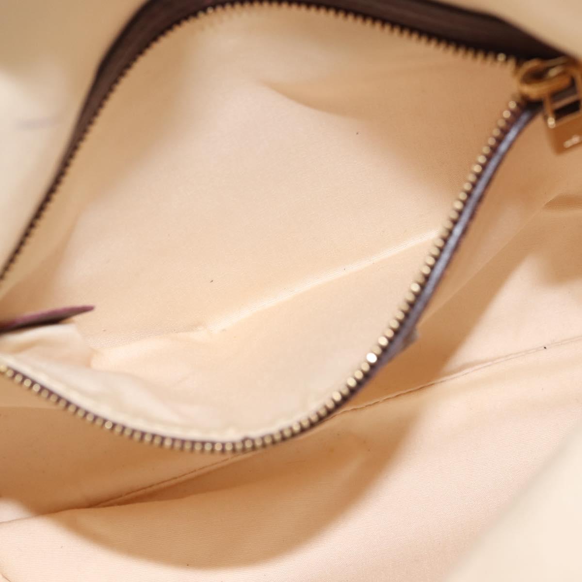 LOUIS VUITTON Monogram Mini Françoise Bag 2way Red Cherry M92210 LV Auth 143461