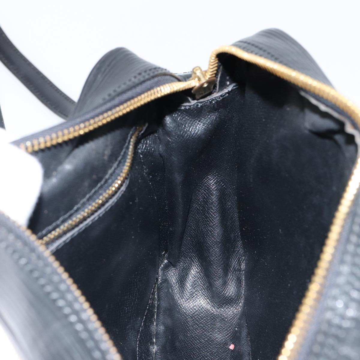 LOUIS VUITTON Epi Trocadero 23 Shoulder Bag Black M52302 LV Auth 143464