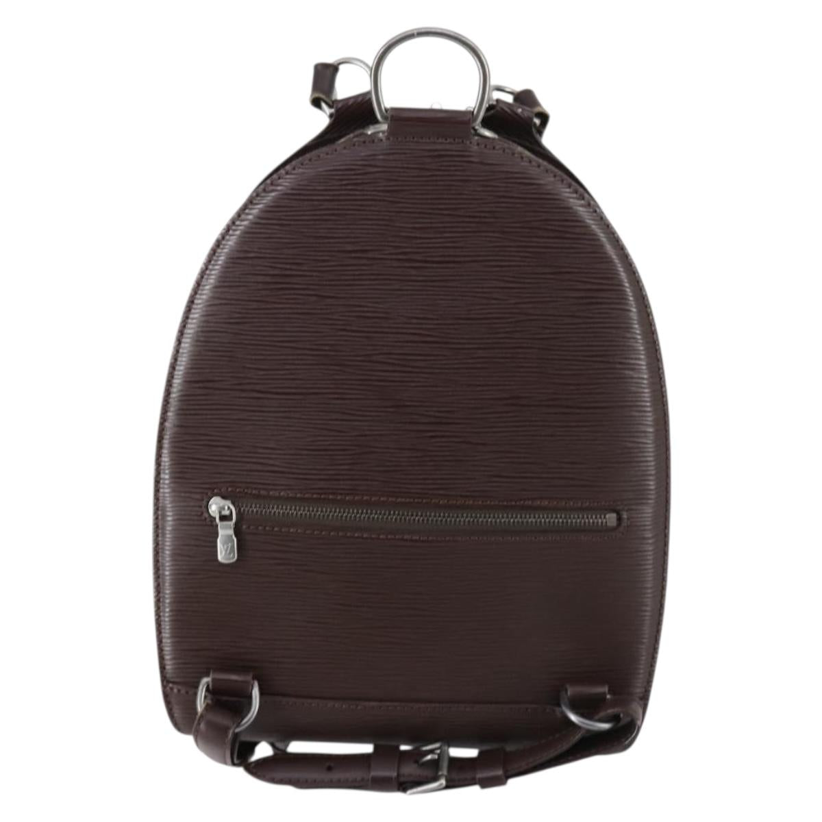 LOUIS VUITTON Epi Mabillon Backpack Mocha M5223D LV Auth 143465