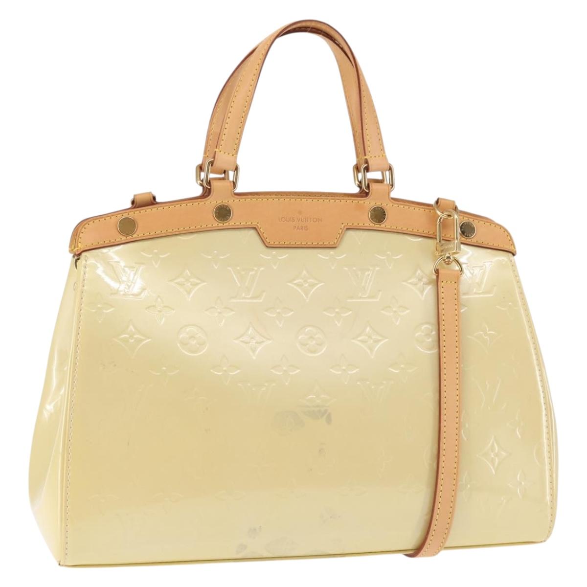 LOUIS VUITTON Monogram Vernis Blair MM Bag 2way Broncorail M91456 LV Auth 143470