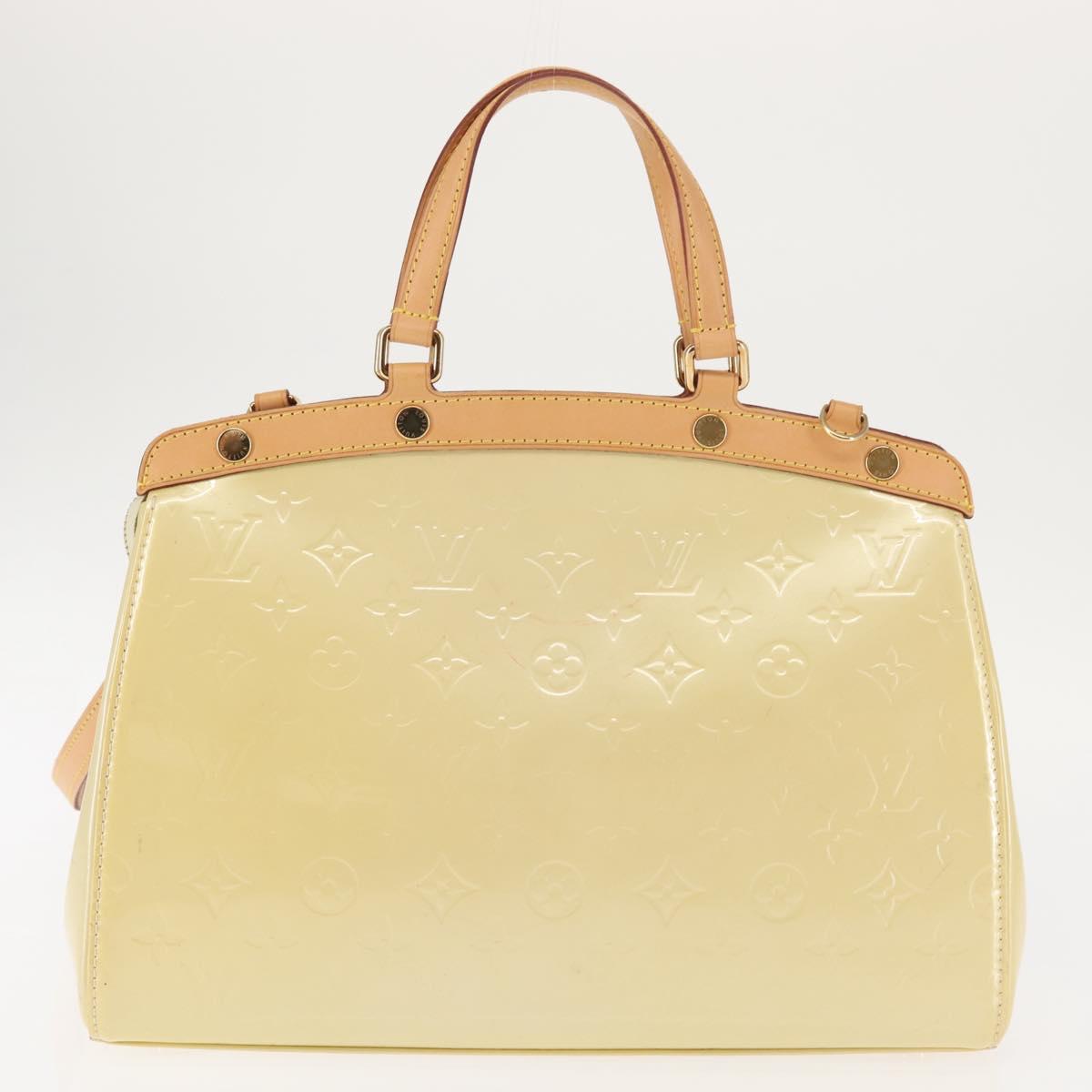LOUIS VUITTON Monogram Vernis Blair MM Bag 2way Broncorail M91456 LV Auth 143470