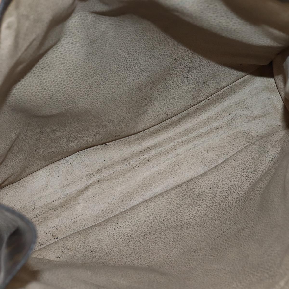 LOUIS VUITTON Monogram Sac Plat Hand Bag M51140 LV Auth 143478