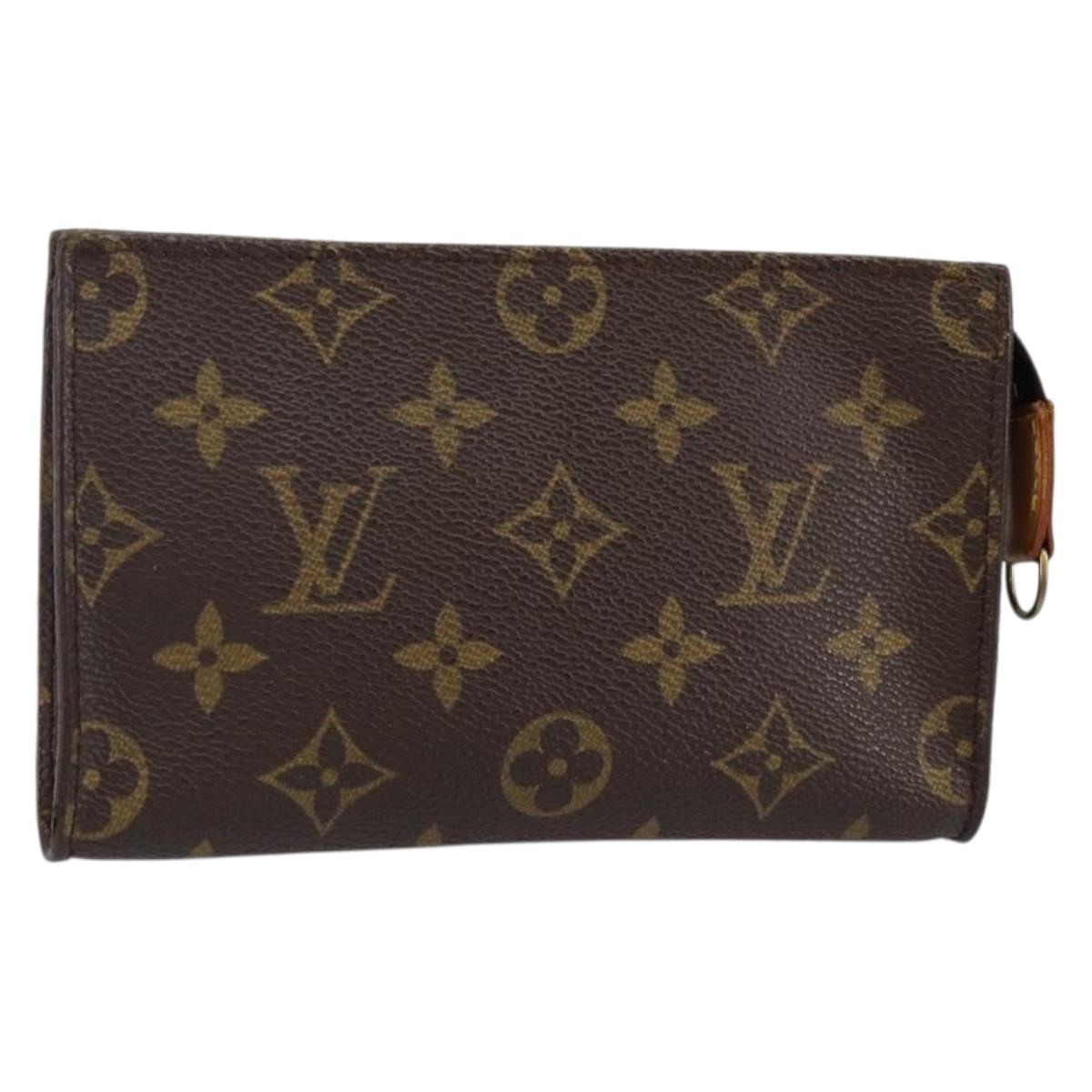 LOUIS VUITTON Monogram Bucket PM Accessory Pouch LV Auth 143482