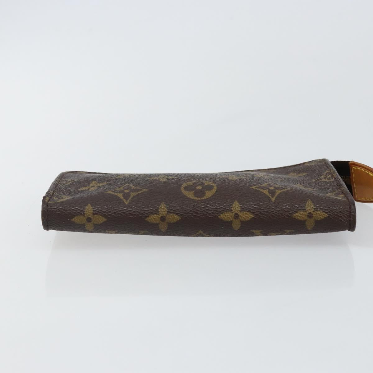 LOUIS VUITTON Monogram Bucket PM Accessory Pouch LV Auth 143482