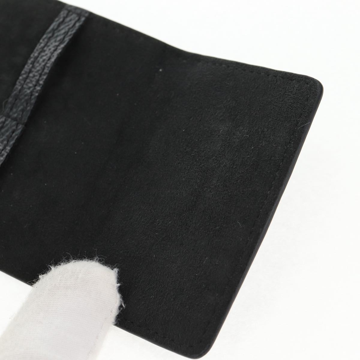 LOUIS VUITTON Damier Graphite Cuff Case Cufflinks M66948 LV Auth 143486V