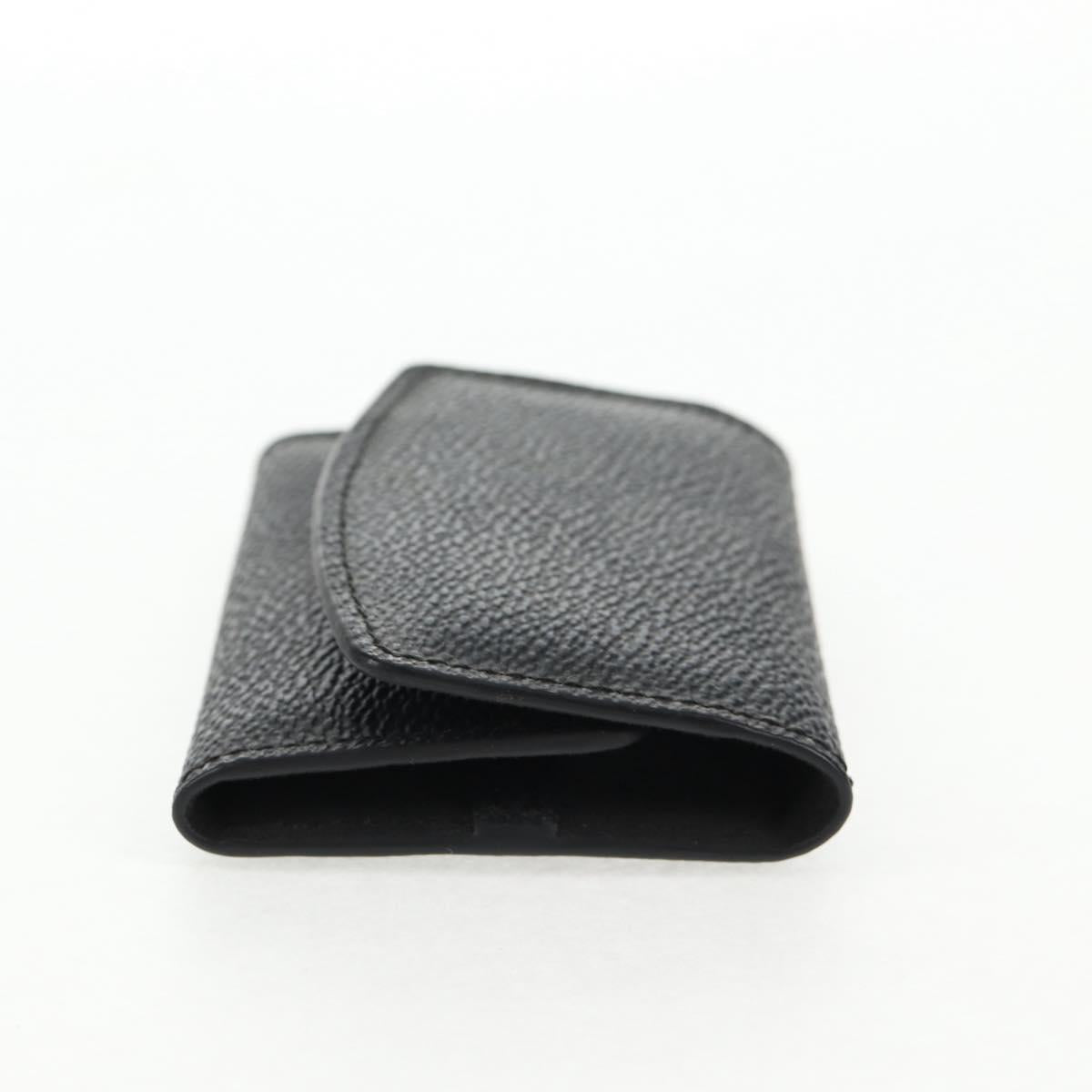 LOUIS VUITTON Damier Graphite Cuff Case Cufflinks M66948 LV Auth 143486V