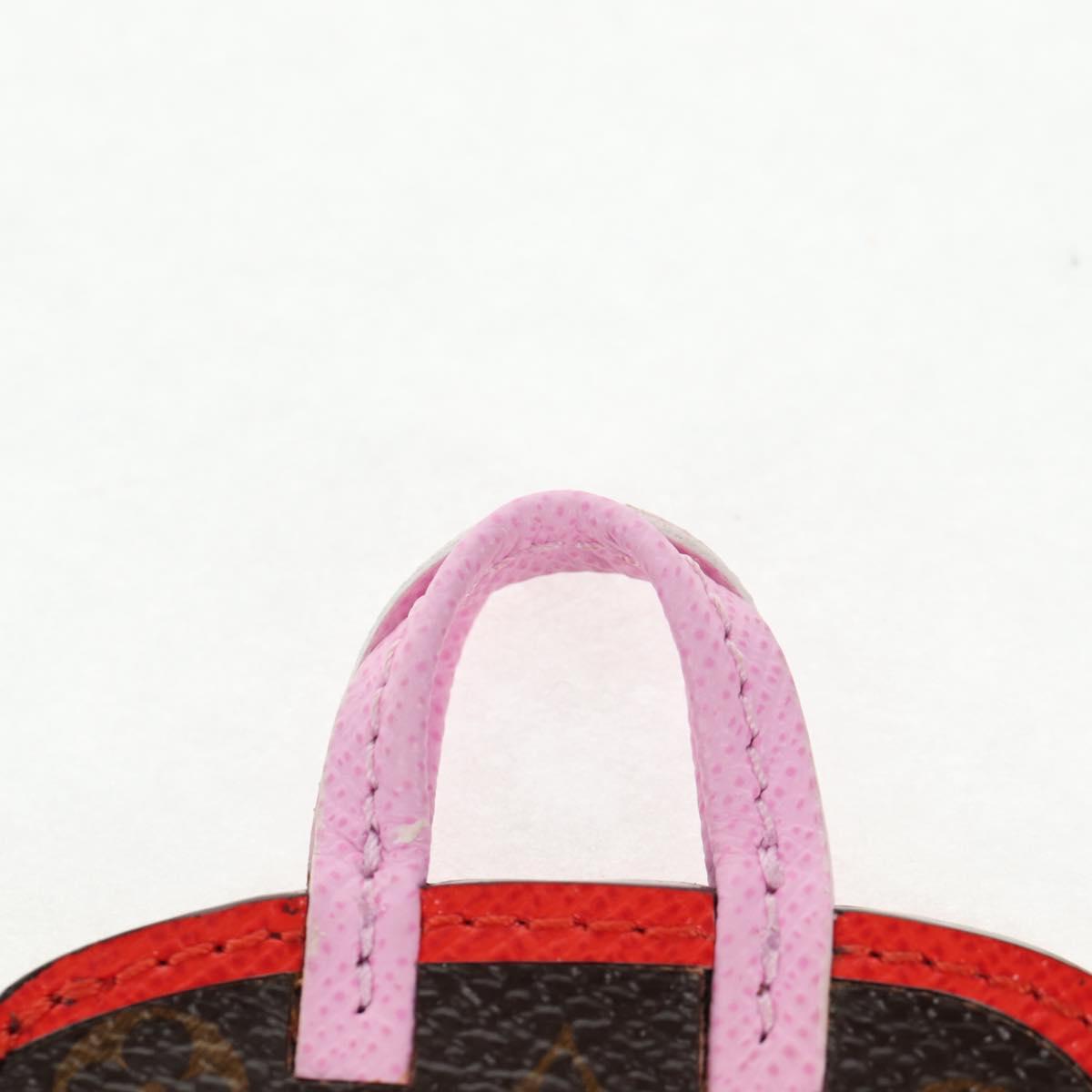 LOUIS VUITTON Monogram Pochette Cles BB Alma Key Ring M66181 LV Auth 143487V