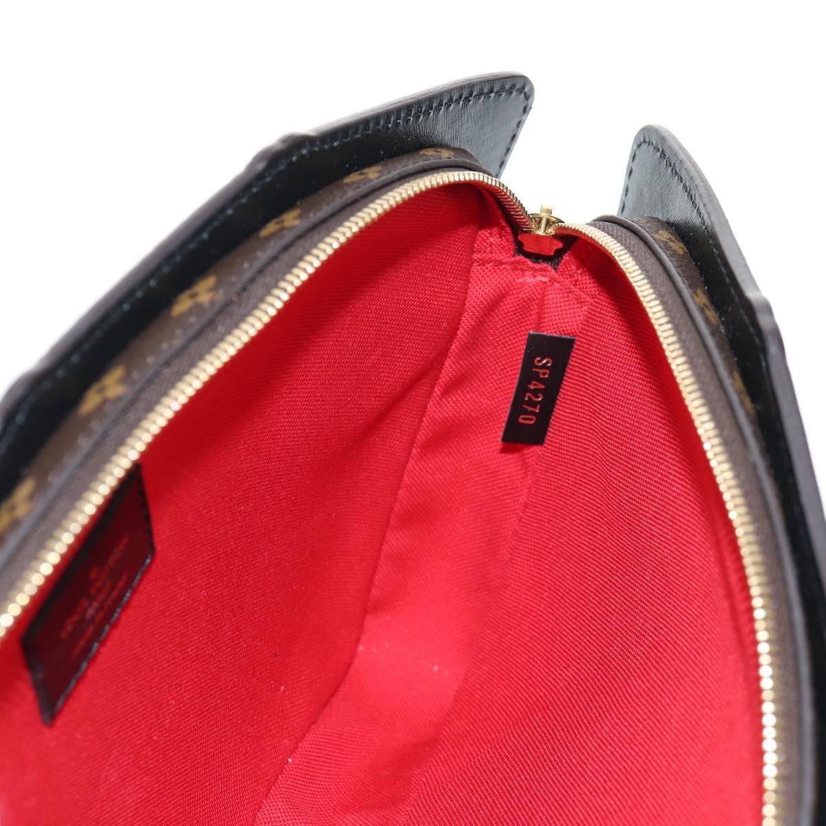 LOUIS VUITTON Monogram Game On Portefeuille Zoe Bag White M80226 LV Auth 143515M