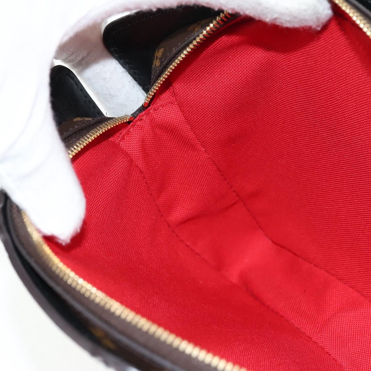 LOUIS VUITTON Monogram Game On Portefeuille Zoe Bag White M80226 LV Auth 143515SM