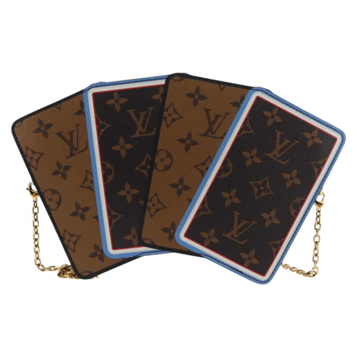 LOUIS VUITTON Monogram Game On Portefeuille Zoe Bag White M80226 LV Auth 143515M