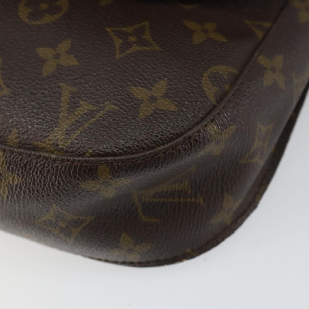 LOUIS VUITTON Monogram Saint Cloud GM Shoulder Bag M51242 LV Auth 143528