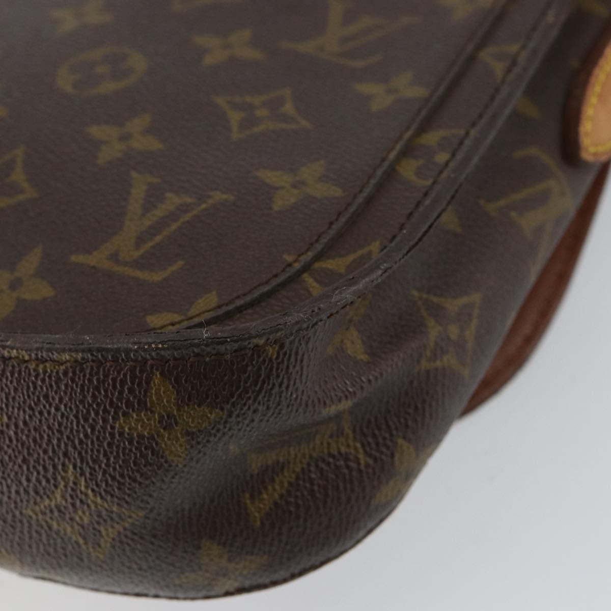 LOUIS VUITTON Monogram Saint Cloud GM Shoulder Bag M51242 LV Auth 143528