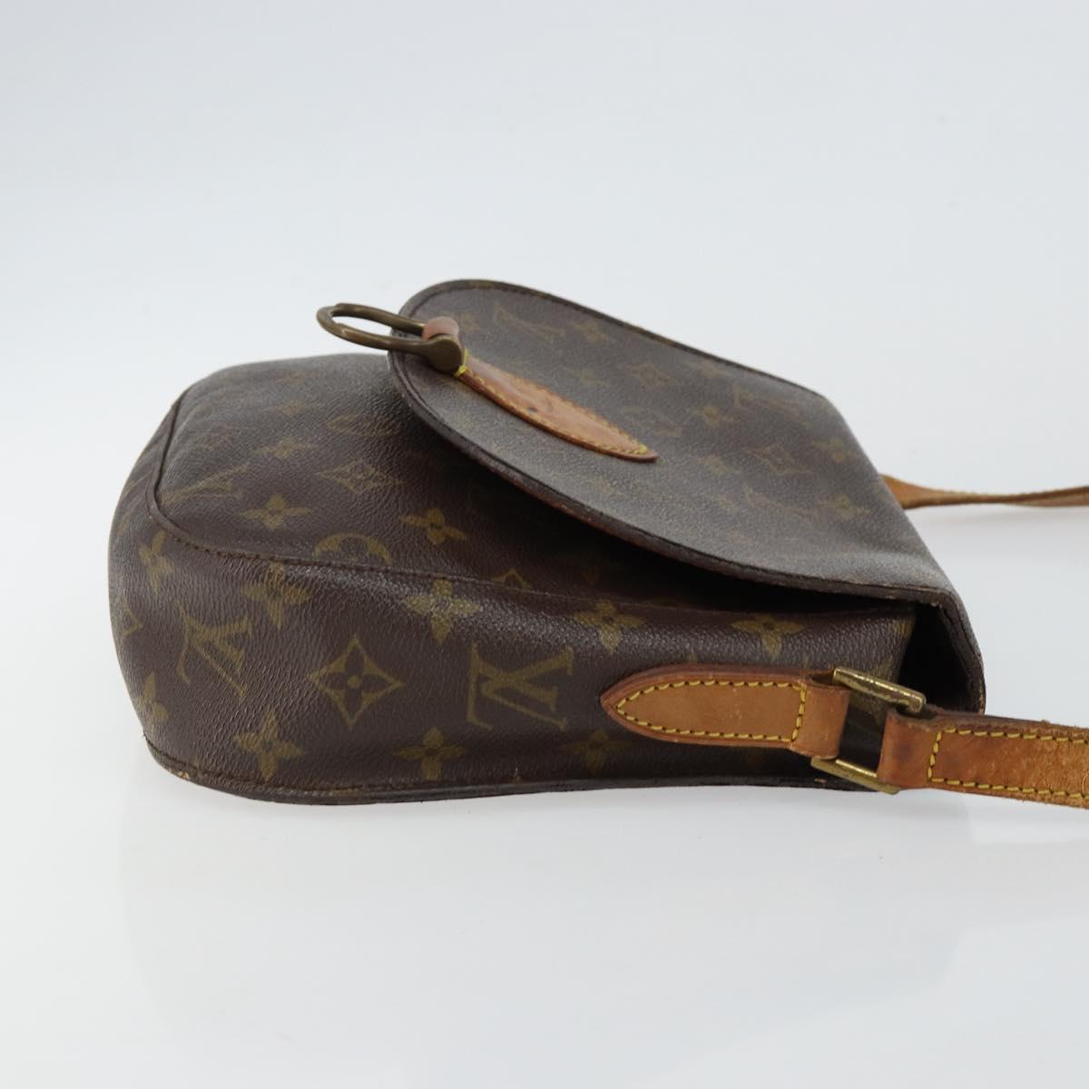 LOUIS VUITTON Monogram Saint Cloud GM Shoulder Bag M51242 LV Auth 143528