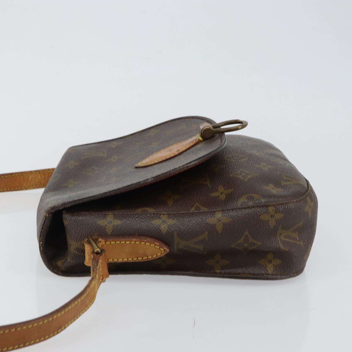 LOUIS VUITTON Monogram Saint Cloud GM Shoulder Bag M51242 LV Auth 143528