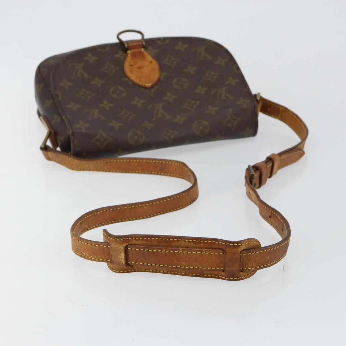 LOUIS VUITTON Monogram Saint Cloud GM Shoulder Bag M51242 LV Auth 143528