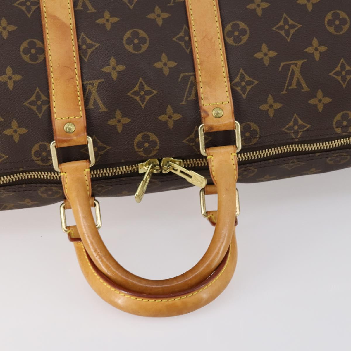 LOUIS VUITTON Monogram Keepall 45 Boston Bag M41428 LV Auth 143530