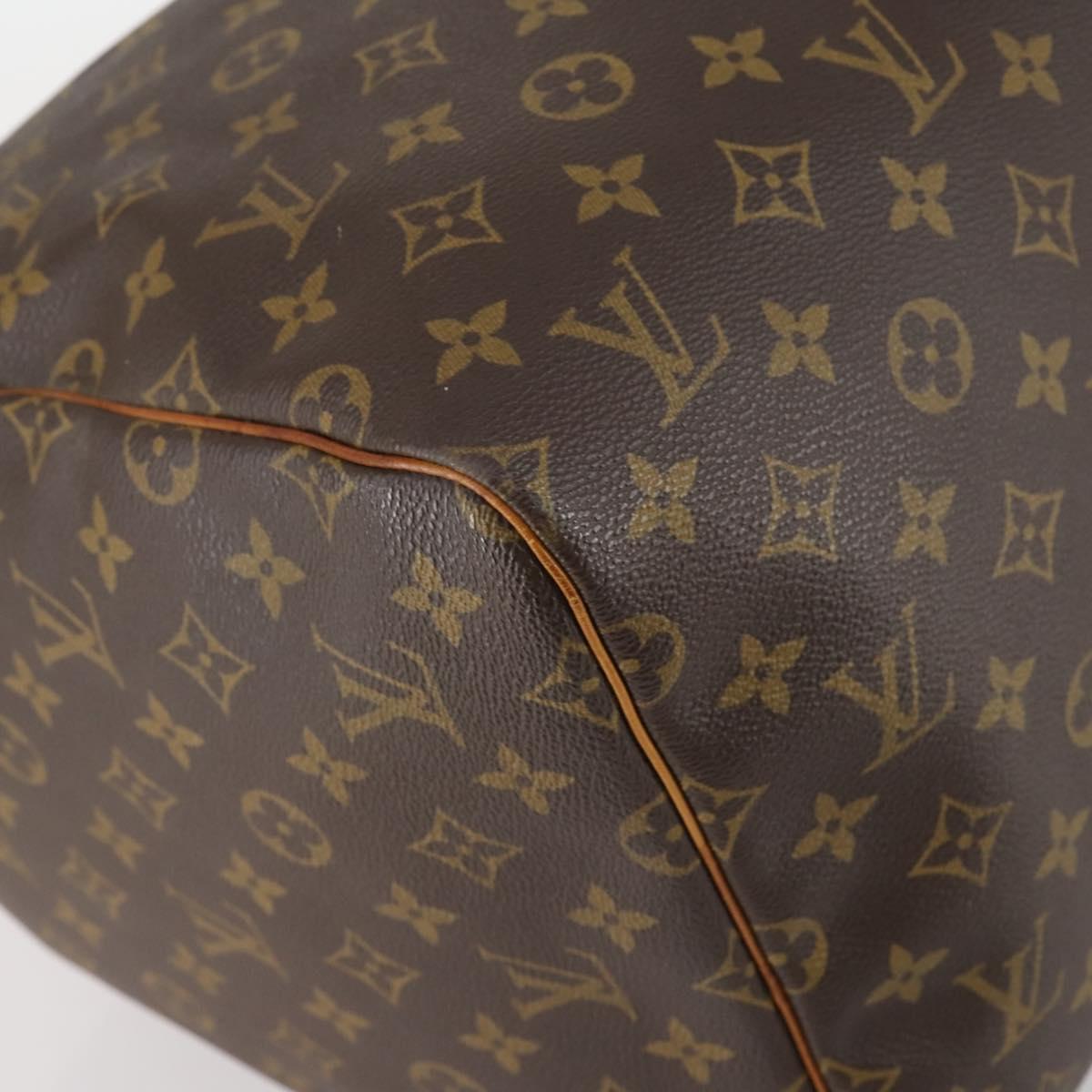 LOUIS VUITTON Monogram Keepall 55 Boston Bag M41424 LV Auth 143531