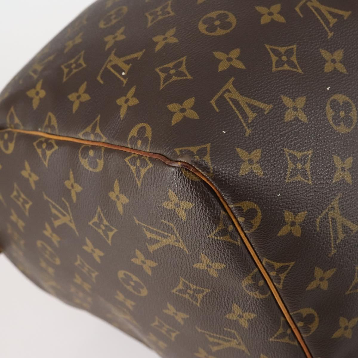LOUIS VUITTON Monogram Keepall 55 Boston Bag M41424 LV Auth 143531